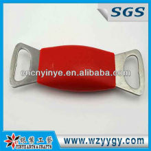 Wholesale two sides PVC bottle opener